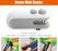 M.T Mini Seal Machine, 2 in 1 USB Rechargeable Magnetic Heat Sealing & Cutting, Portable Handheld Vacuum Sealer for Food, Snacks, Chips, Fresh Storage, Plastic Bags Sealing Machine. (Multicolor)