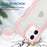 M.T Luxury  Back Cover for Iphone 13, Wave Curve Design, Mobile Case Girl & Women (PINK Shock Proof, Pack of: 1)