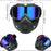 M.T Motorcycle Goggles Face Mask Dirt Bike Motocross Off-Road MX ATV Eyewear Glasses